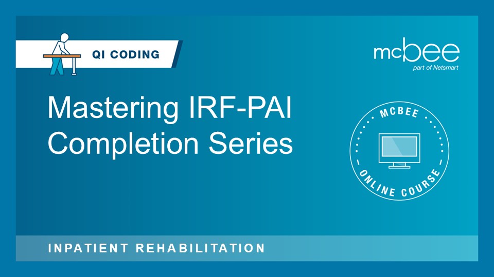 IRF: Mastering IRF-PAI Completion