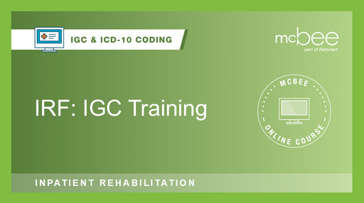 IRF: IGC Training